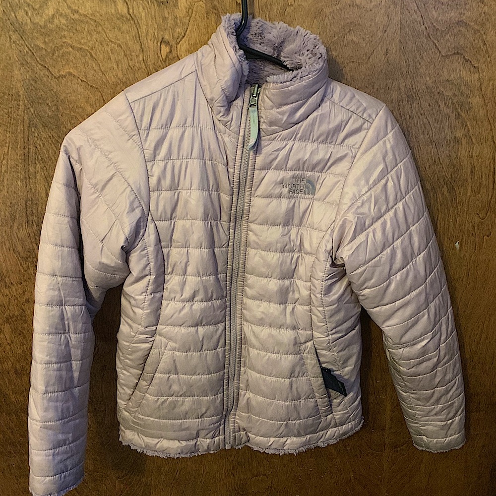 Girls Reversible North Face Coat